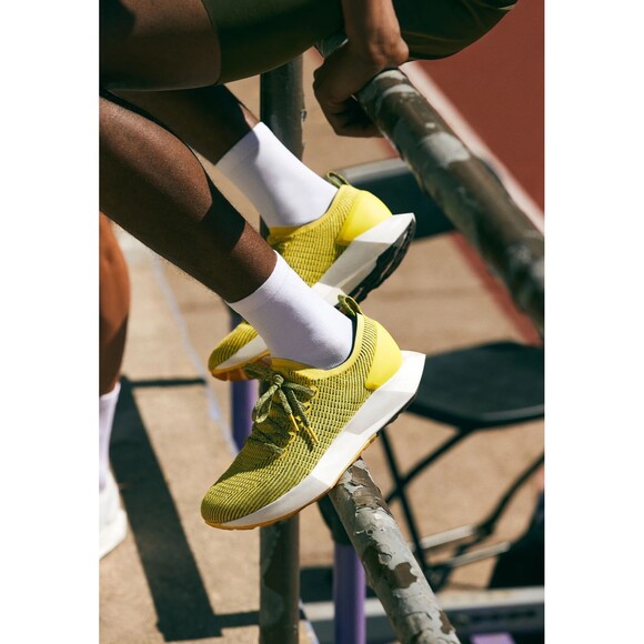 Allbirds Mens Tree Flyer Buoyant Yellow Running Shoes, size 12.5 NEW main image 6